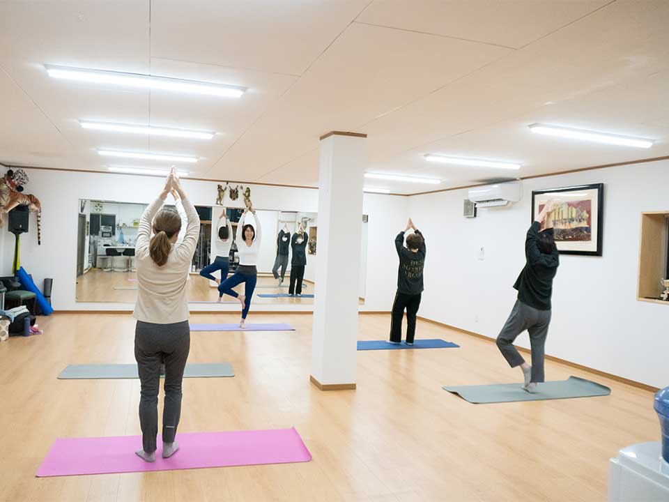 ヨガレッスン