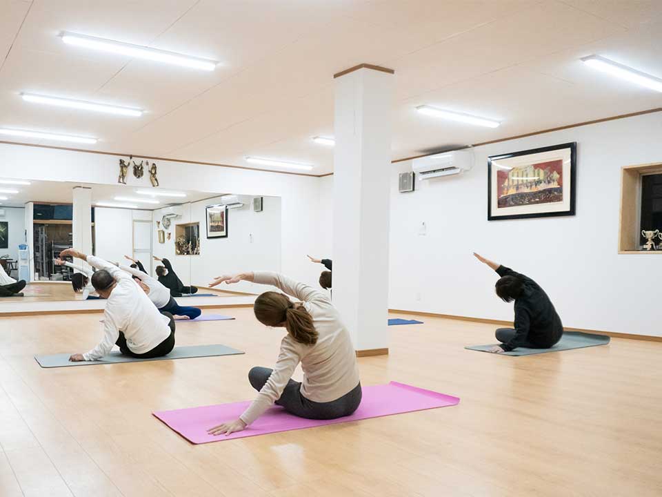 ヨガレッスン